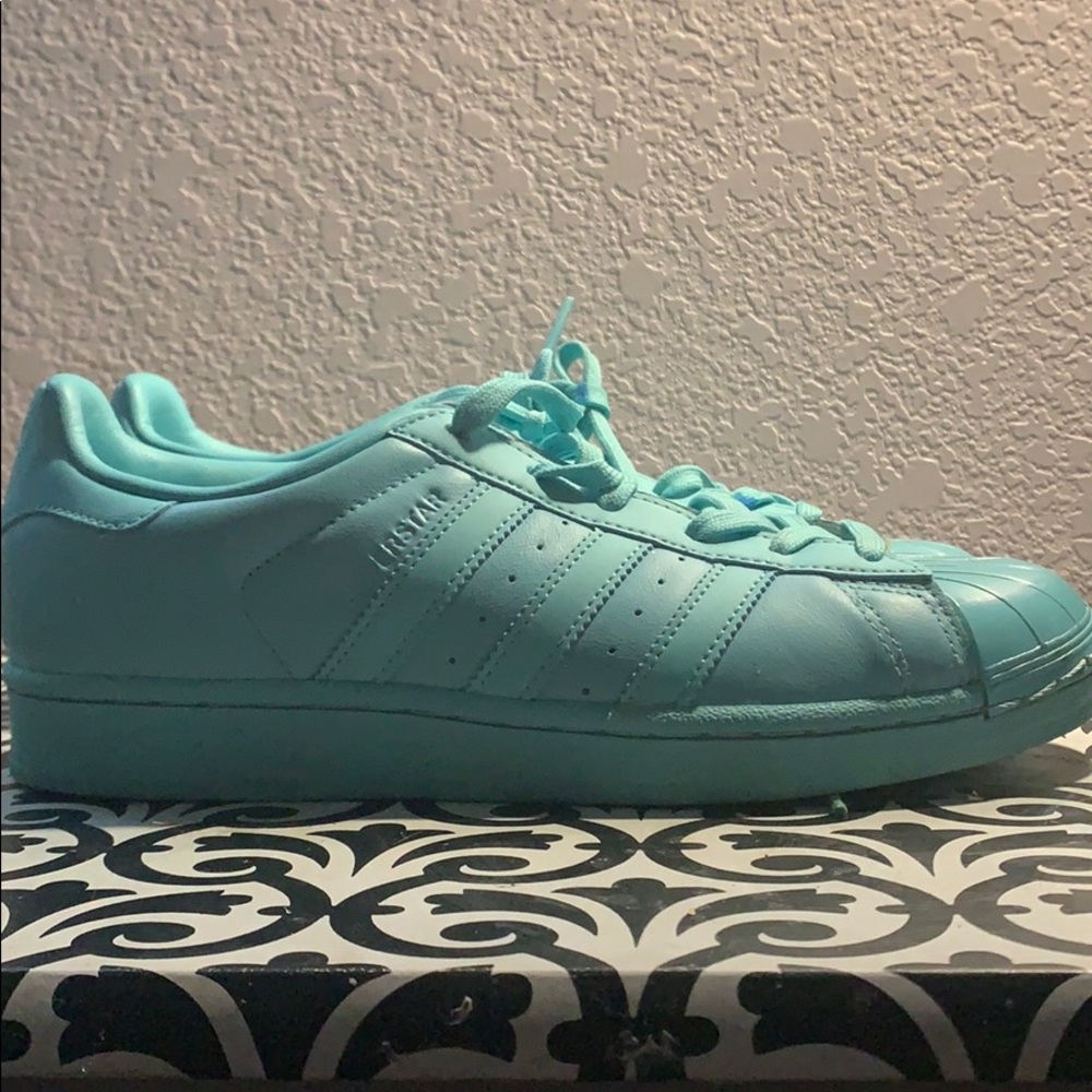 blue adidas